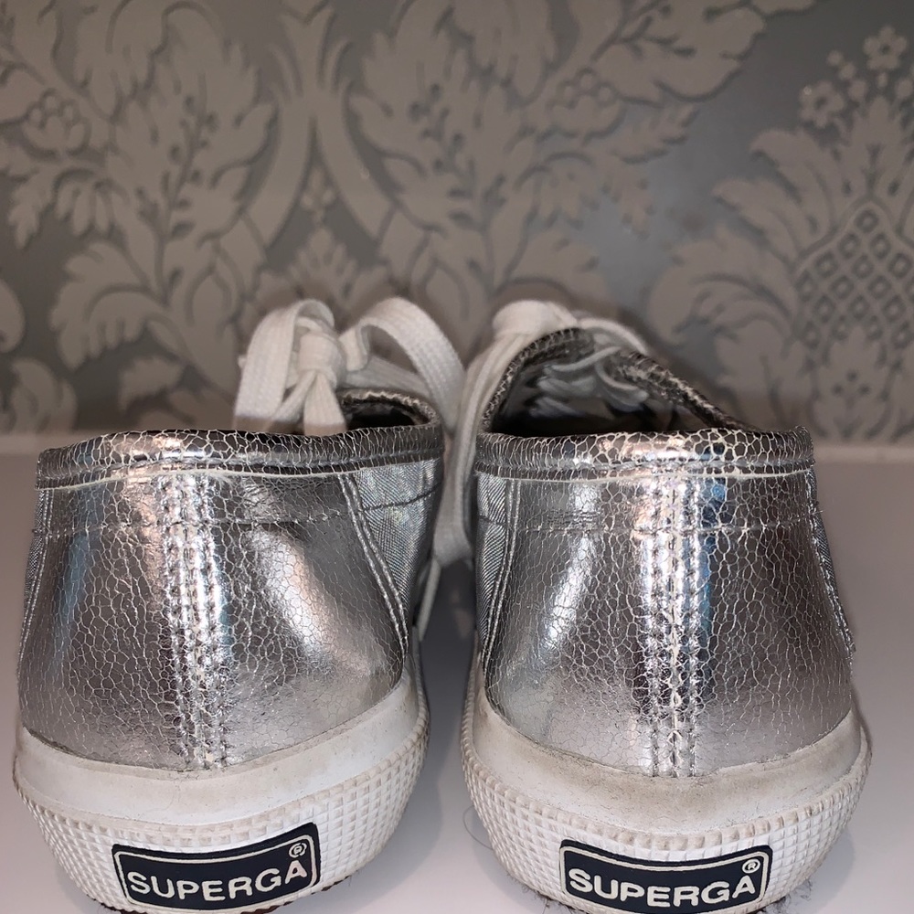 SUPERGA METALLIC MESH SNEAKERS - Picture 5 of 7